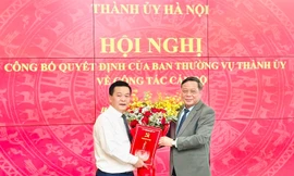 Ông Lê Trung Kiên làm Phó trưởng Ban Tổ chức Thành ủy Hà Nội