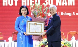 Bà Nguyễn Thị Tuyến giữ chức Bí thư Đảng uỷ Trung ương Hội LHPN Việt Nam