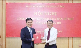 Ban Bí thư bổ nhiệm Phó trưởng Ban Tổ chức Trung ương