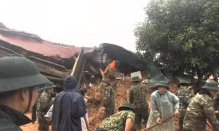 5 người được giải cứu trong vụ sạt lở đất vùi lấp nhiều cán bộ, chiến sĩ ở Quảng Trị