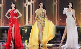 Top 15 Hoa hậu Việt Nam 2020 quyến rũ với váy xẻ cao, khoe chân thon dài