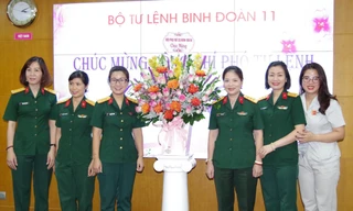Bổ nhiệm trung tá Ninh Thu Trang giữ chức vụ Phó Tư lệnh Binh đoàn 11
