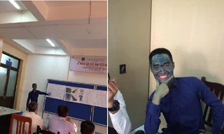 Bị thủy đậu “xanh lét" toàn thân, chàng trai này vẫn quyết tâm bảo vệ đồ án tốt nghiệp