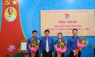 Anh Đặng Đại Bàng được bầu giữ chức Bí thư Tỉnh Đoàn Quảng Bình 