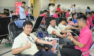 Tiếp tục chương trình hiến máu tình nguyện năm 2019: Tuổi trẻ rực rỡ cùng “Chung dòng máu việt”