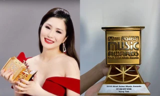 Nữ ca sĩ Hương Tràm đoạt giải "Best Asian Artist" tại "MAMA 2018"