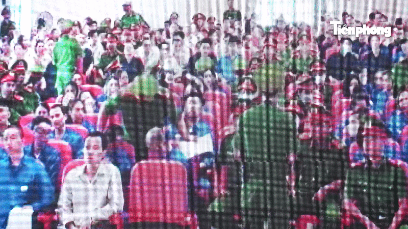 Những hình ảnh đầu tiên của phiên tòa xét xử 227 bị cáo trong chuyên án VN10