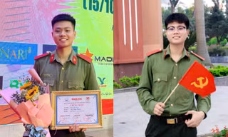 Ngọn lửa học tập và cống hiến của nam sinh viên 5 tốt Học viện An ninh nhân dân