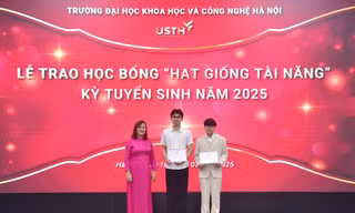 USTH thu hút học sinh giỏi quốc gia qua chương trình quốc tế chuẩn châu Âu 