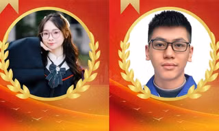 Giải Nhất Quốc gia và “mẫu số chung” của 2 học sinh trường THPT Chuyên Hà Giang: Trần Đức Hiếu - Nguyễn Thùy Dương