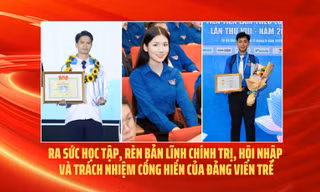Ra sức học tập, rèn bản lĩnh chính trị, hội nhập và trách nhiệm cống hiến của đảng viên trẻ