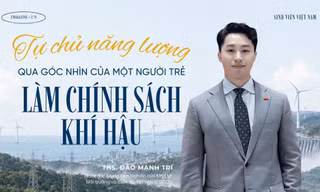 Tự chủ năng lượng qua góc nhìn của người trẻ làm chính sách khí hậu