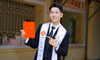 Chàng thủ khoa 2K4 thành công nhờ tâm thế cầu thị cùng nguồn năng lượng tích cực