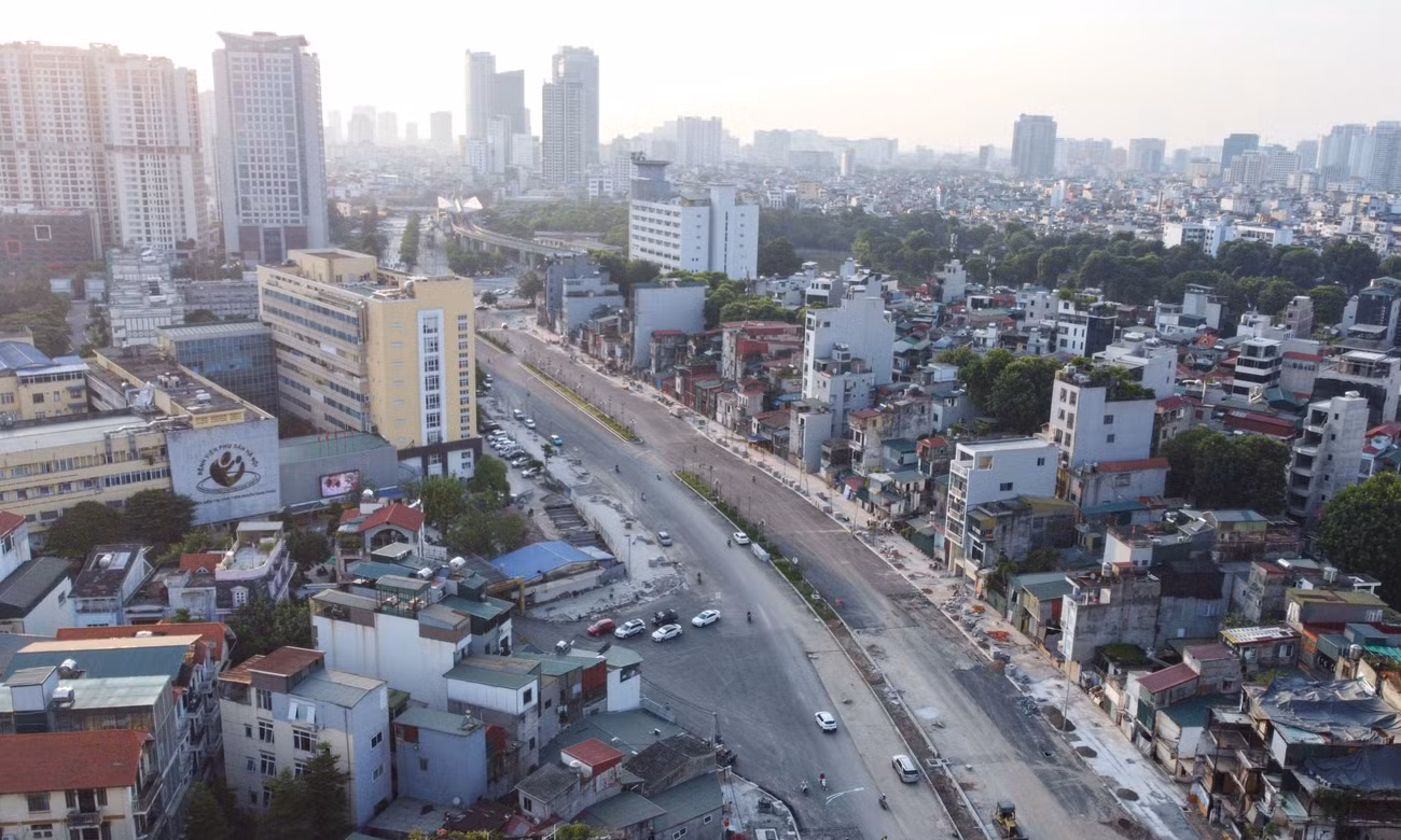 Hà Nội: Đường Vành đai 1 đoạn Hoàng Cầu - Voi Phục dự kiến thông xe trước ngày 2/9