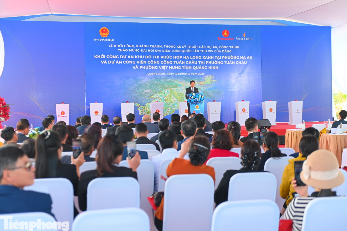 Quang cảnh buổi lễ. Ảnh: Quốc Nam.