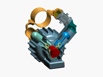 Hoạt động của động cơ Stirling. Hoạt động của động cơ Stirling