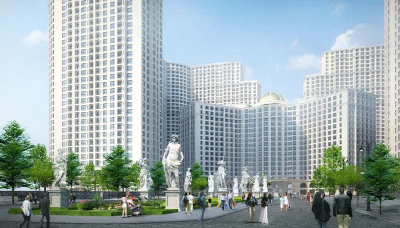 Quảng trường trung tâm. Quảng trường trung tâm