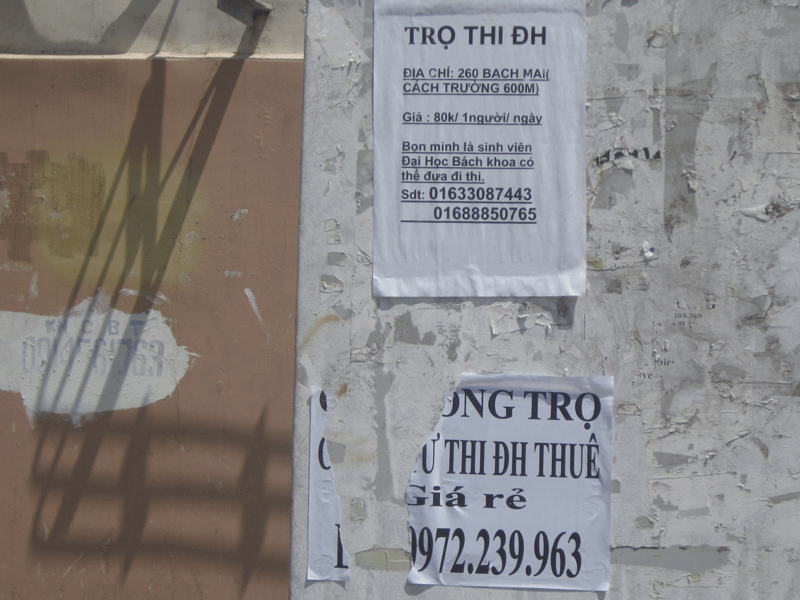 Khu vực Bách Khoa cũng rất cao