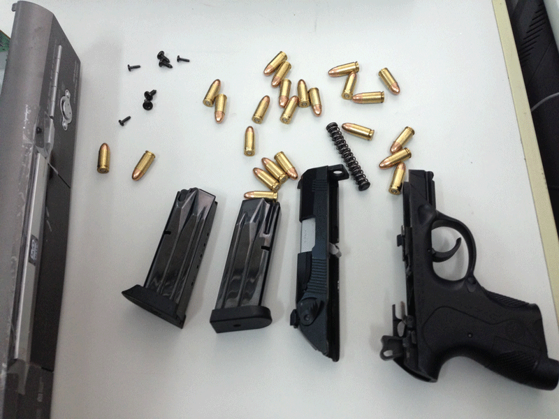 Vận chuyển súng qua đường hàng không