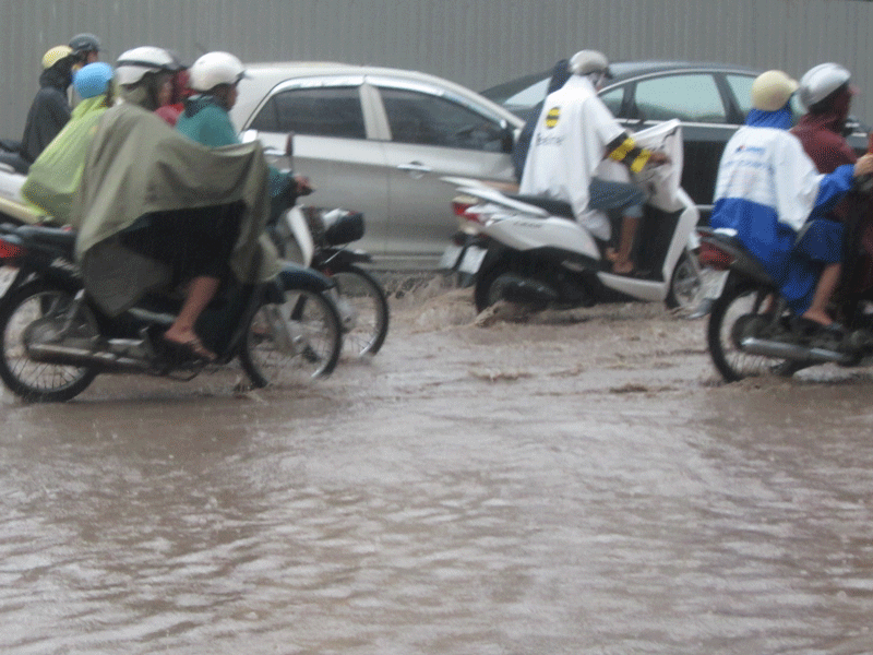 Miền Bắc tiếp tục còn mưa to