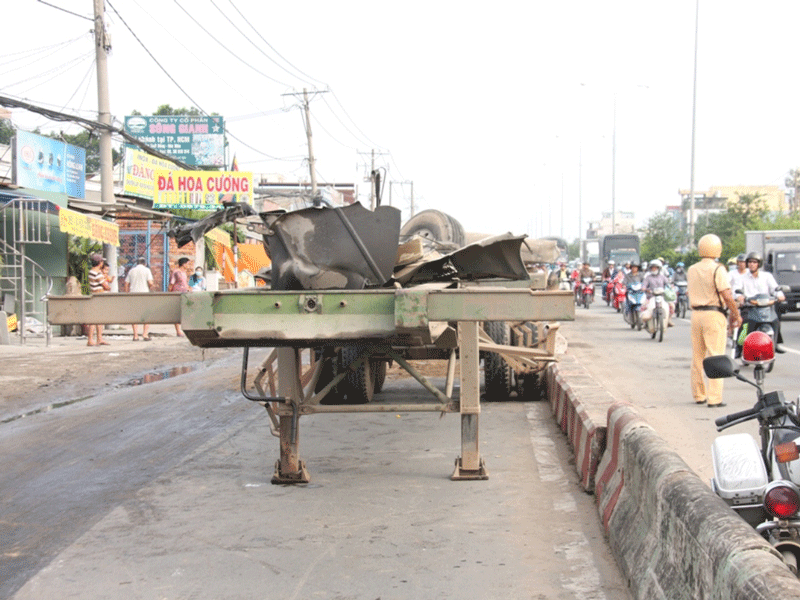 Hiện trường vụ tai nạn. Hiện trường vụ tai nạn