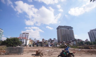 Toàn cảnh dự án mở rộng đường Đặng Thai Mai giữa lòng Tây Hồ