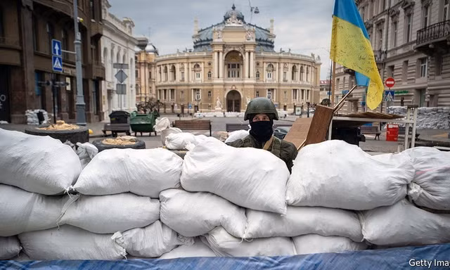 Nga không kích Ukraine. Ảnh: Cục Báo chí-Bộ Quốc phòng Nga.
