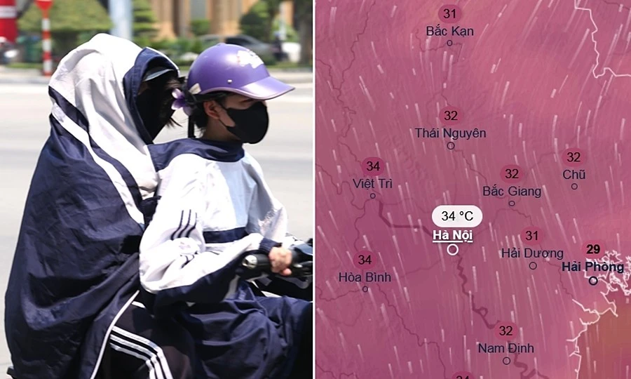 Hà Nội sắp đón nắng nóng 34°C giữa mùa xuân, thời tiết thất thường gây mệt mỏi