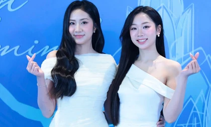 Hà Trúc Linh và dàn người đẹp rạng rỡ tại họp báo Tiền Phong Marathon 2026