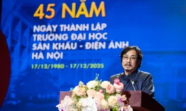 Trường Đại học Sân khấu - Điện ảnh Hà Nội kỷ niệm 45 năm thành lập: Hành trình 45 năm kiến tạo bản sắc và hội nhập