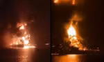 Hai tàu chở dầu bốc cháy, nghi bị tấn công bởi xuồng chở thuốc nổ của Iran