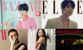 Bìa tạp chí năm mới xứ Hàn: Song Hye Kyo cá tính, minh tinh lên bìa Vogue là ai?