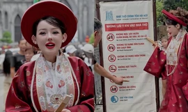 Xác minh clip DJ Ngân 98 bị yêu cầu rời khỏi Nhà thờ Lớn Hà Nội khi đang chụp ảnh