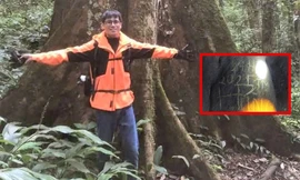 Nam thanh niên mất tích bí ẩn ở rừng Cúc Phương: Xuất hiện dòng chữ lạ khắc trên vách đá