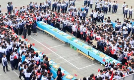 Thầy Hiệu trưởng ở Hải Phòng mời cả trường ăn sáng mừng chiến thắng của U22 Việt Nam