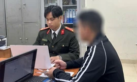 Anh C làm việc với cơ quan Công an.