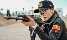 Chiến Sĩ Quả Cảm: Kỳ Duyên, Tiểu Vy nhập vai lực lượng phòng, chống khủng bố