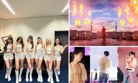 Cơn sốt từ Lollapalooza 2025: j-hope hòa vào "biển tím", Liz - Wonyoung IVE leo top