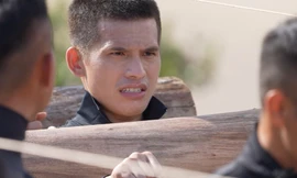 Chiến Sĩ Quả Cảm: Quốc Thiên dù tập gym nhiều năm vẫn áp lực với bài huấn luyện