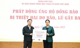 Kêu gọi toàn dân ủng hộ đồng bào miền Trung, Tây Nguyên khắc phục hậu quả mưa lũ