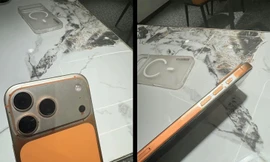 Thực hư vụ iPhone 17 Pro Max màu Cam vũ trụ bị "bay màu" khi lau bằng khăn ướt