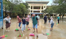 TP Huế tiếp tục cho học sinh nghỉ vào thứ Hai đầu tuần do nước lũ dâng trở lại