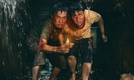 Quang Tuấn, Hoài Lâm phải dầm mình trong cống ngầm để quay "Thiên đường máu"