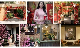 Quán cà phê đẹp mê nhờ trang trí đậm văn hóa truyền thống, từ rạp cưới đến làng cổ