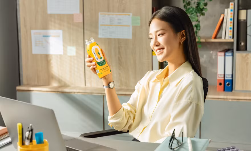 Trà Không Đường TH true TEA: Thức uống thanh mát ‘bỏ túi’ của giới trẻ