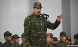 Tổng thống Venezuela Nicolas Maduro tại thủ đô Caracas hồi tháng 11/2025. Ảnh: Getty Images.