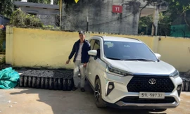 Bắt giữ 2 đối tượng vận chuyển 200 bình nghi là khí cười