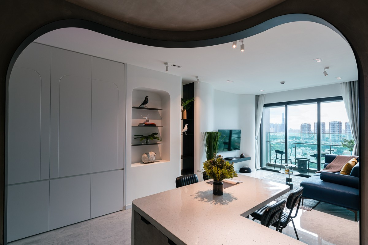Căn hộ 68m² tối giản, mềm mại và đầy cảm xúc