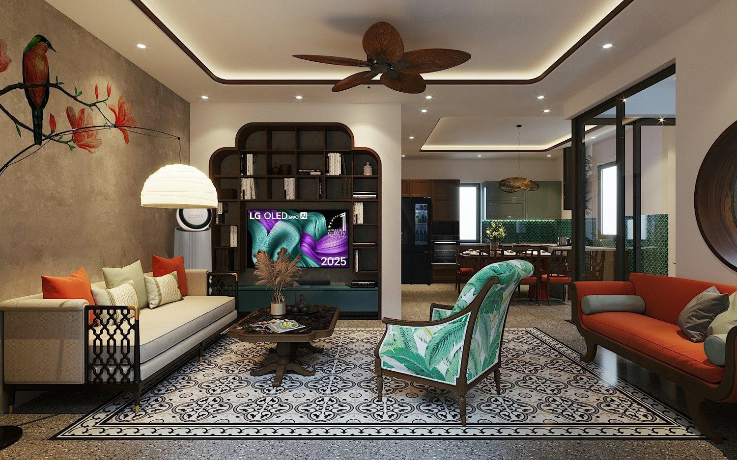 Biệt thự phong cách Indochine đương đại gây 'thương nhớ'