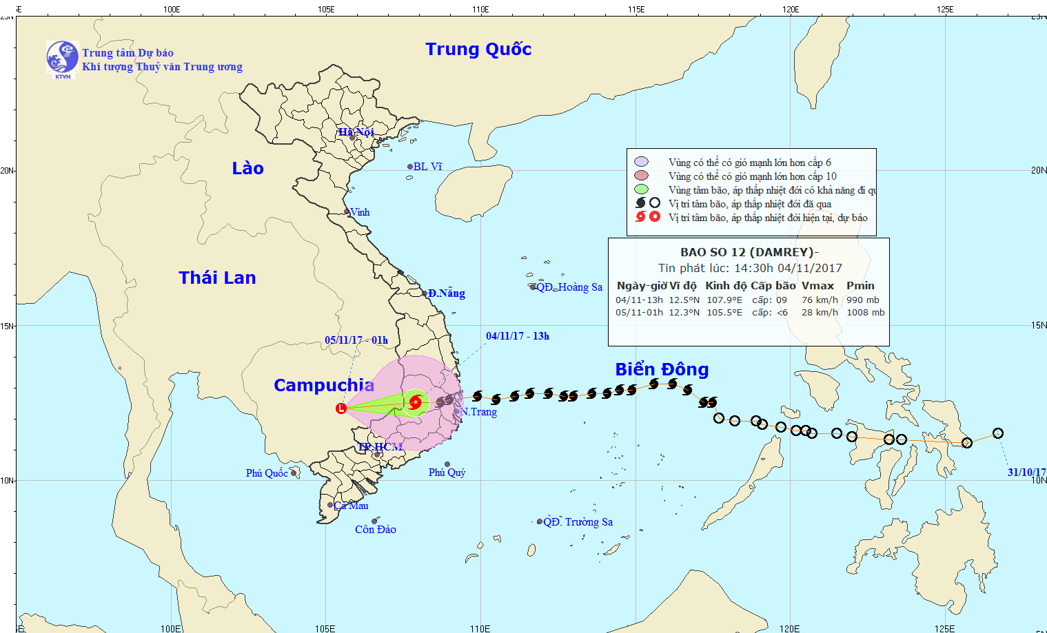 Nhiều người thiệt mạng vì bão Damrey quét qua ảnh 6